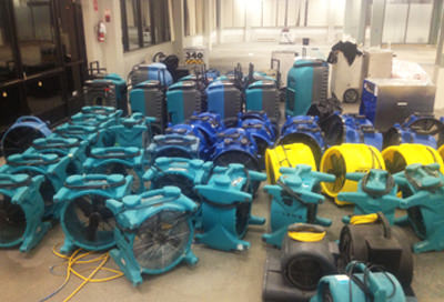 water damage equipment rentals toronto