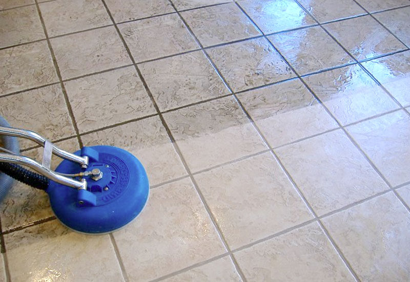 Tile and grout cleaning services